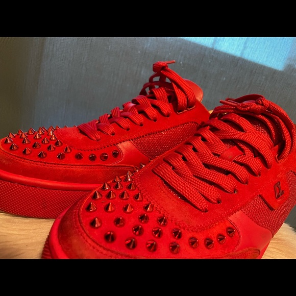 Christian Louboutin red bottoms - Picture 2 of 4